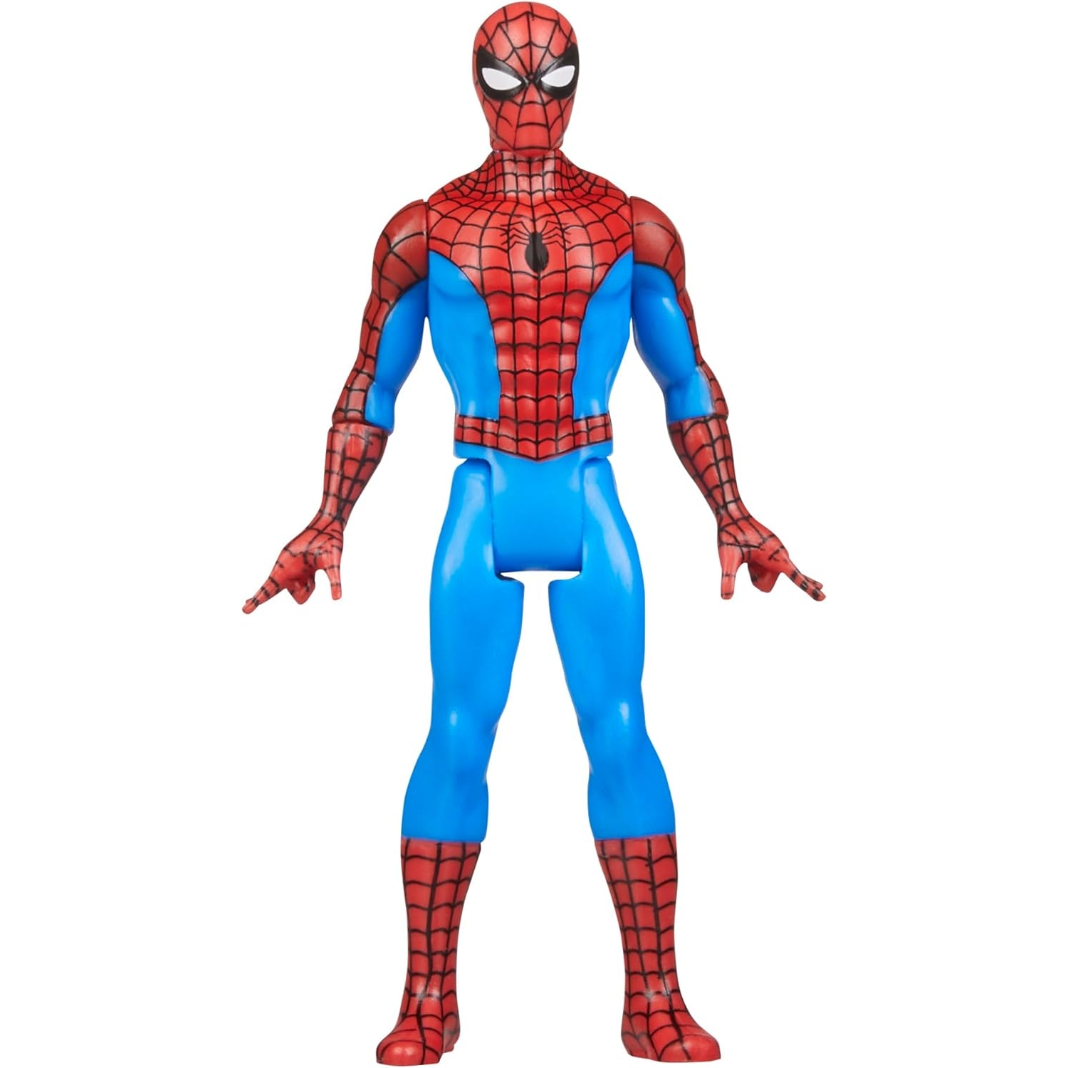 Marvel Spiderman  Hasbro Legends Series, Retro 375 Collection, 9.5 cm action figure Af Interni
